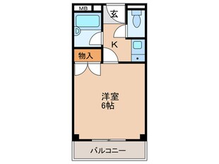 雅ハイツの物件間取画像